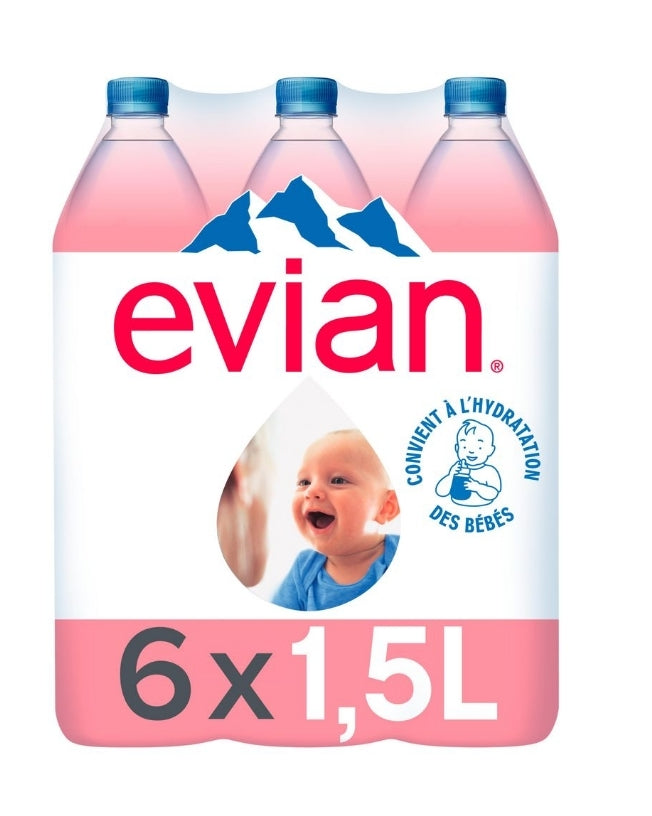 Evian 6x1,5L