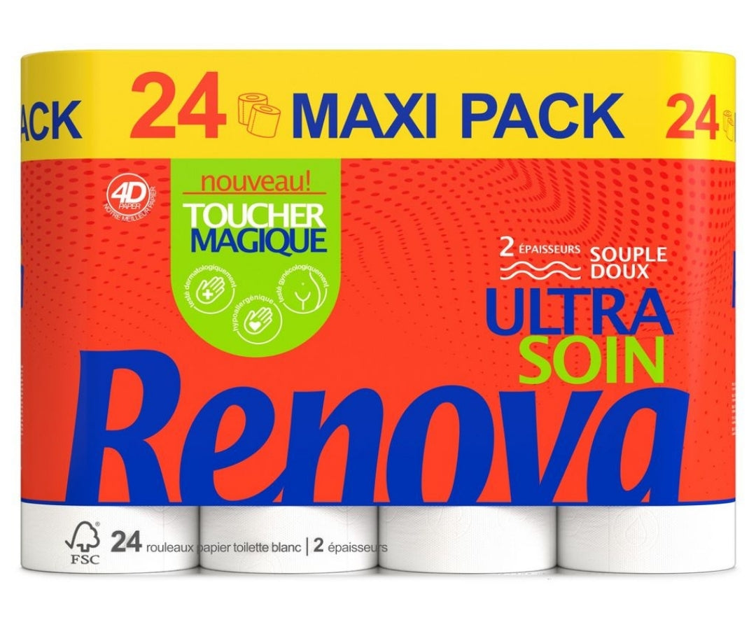 Papier toilette Rénovation 24x