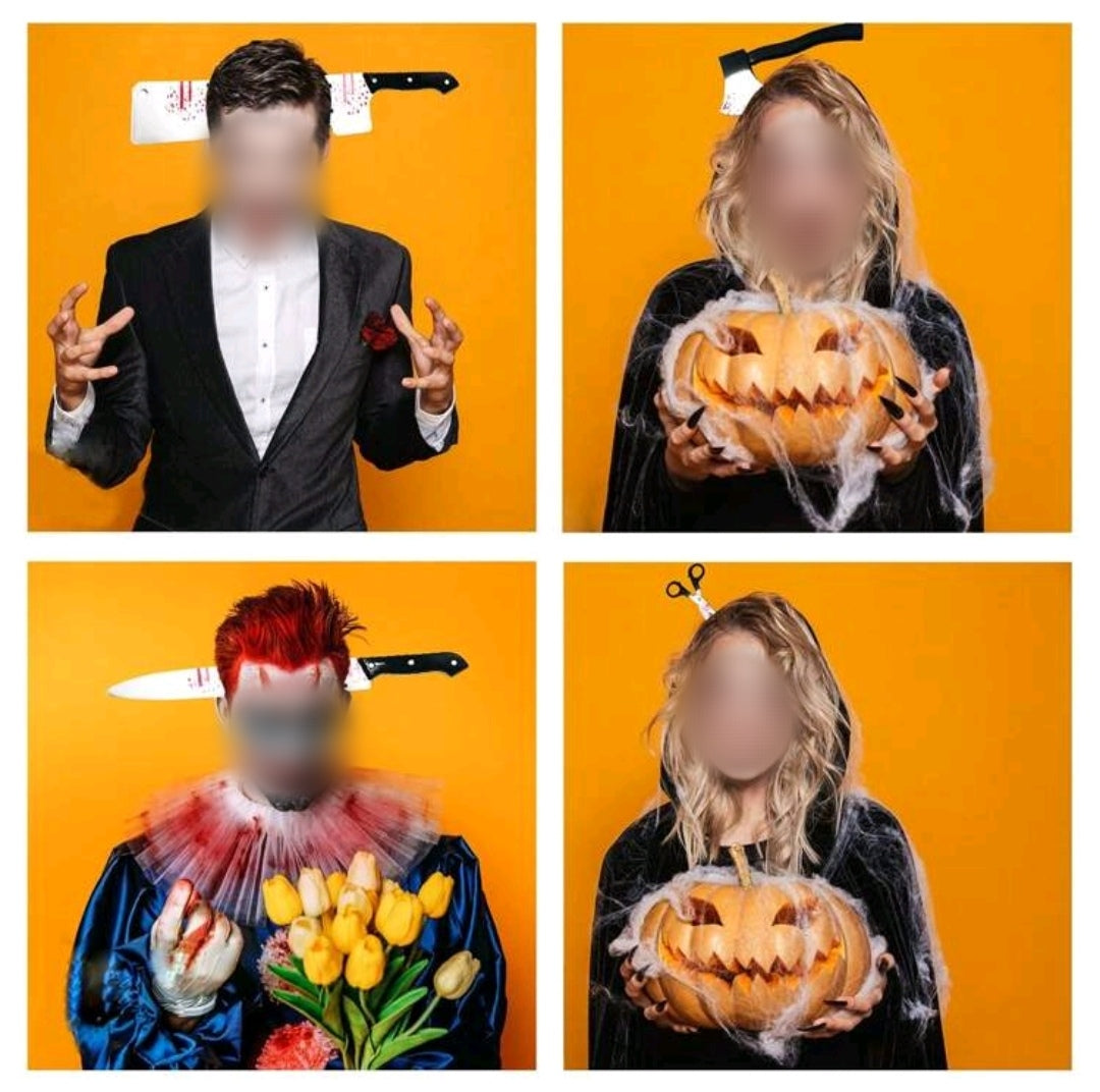 Décorations de serre-tête d'Halloween - ciseaux