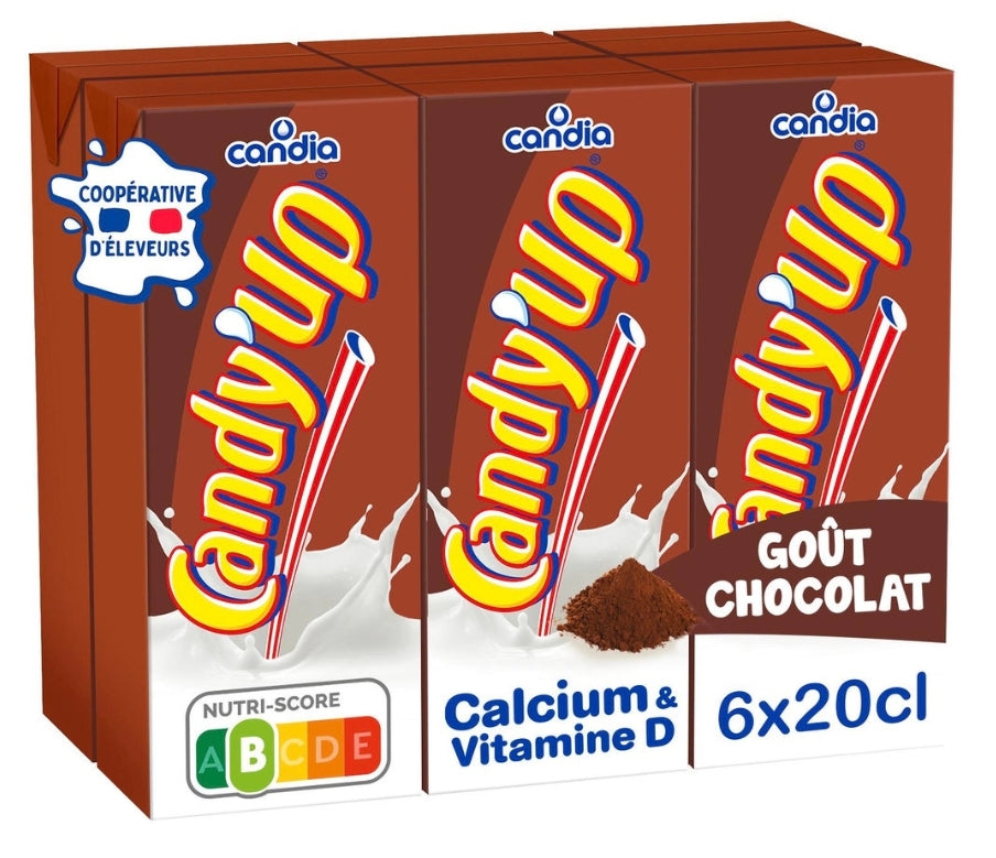 Candy up chocolat x6