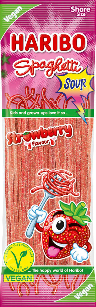 Haribo Spaghetti Fraise 200gr