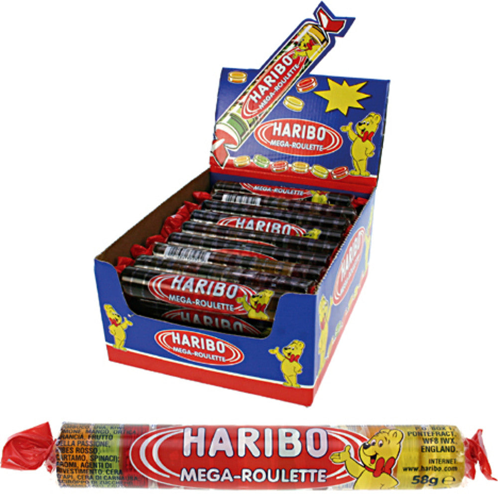 Haribo Roulette Mega fruit 48g