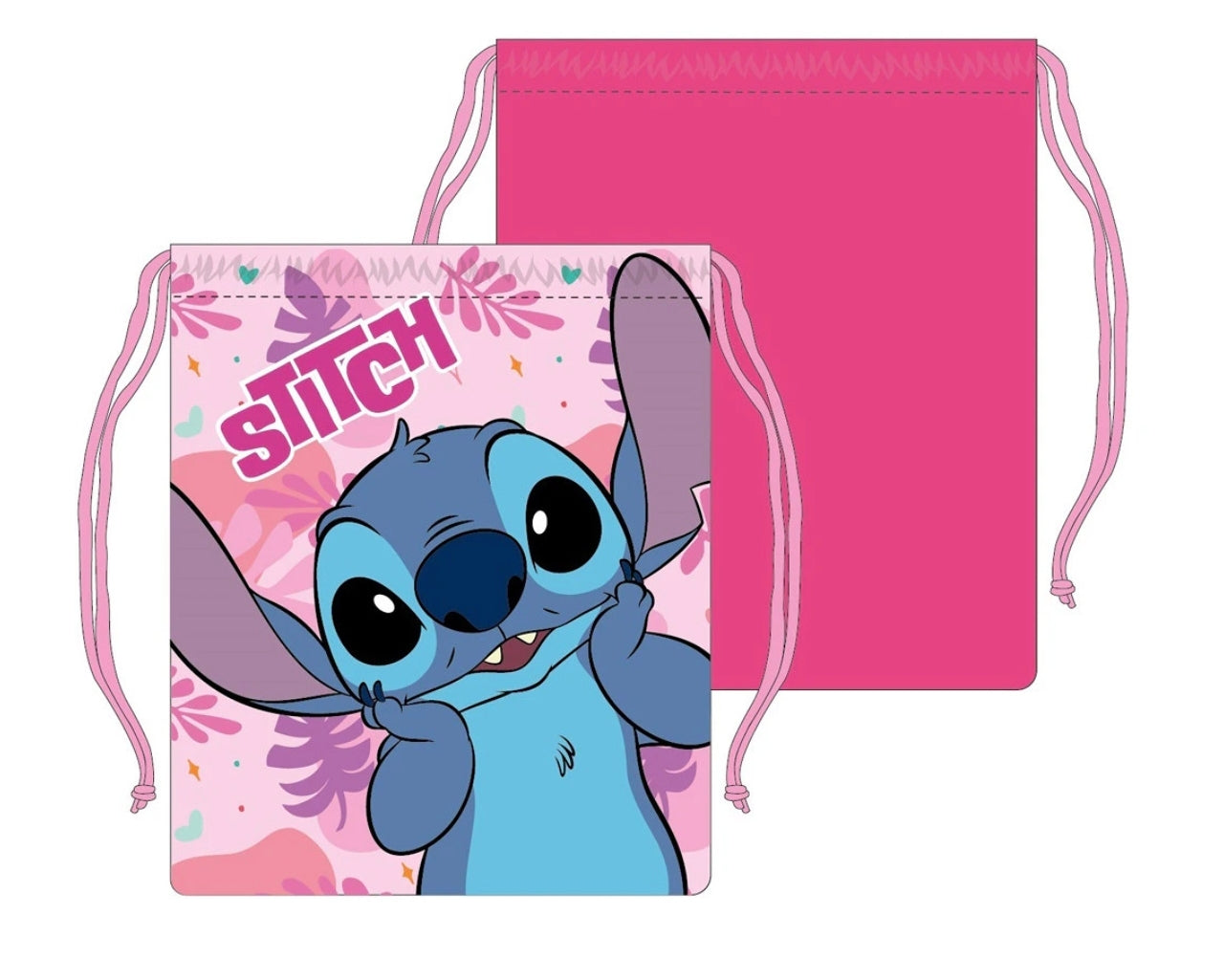 Sac Lilo et Stitch rose