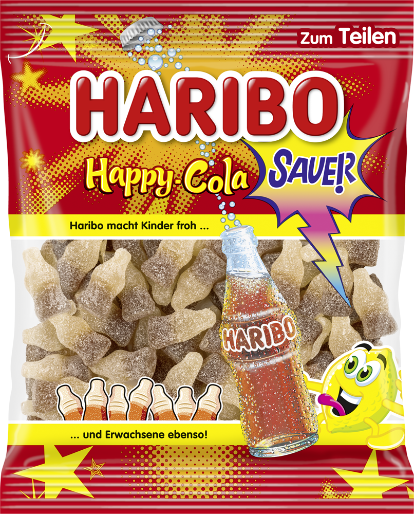 Haribo Happy Cola Sour 175 g