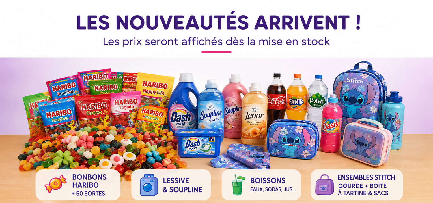 Voir les arrivages à venir