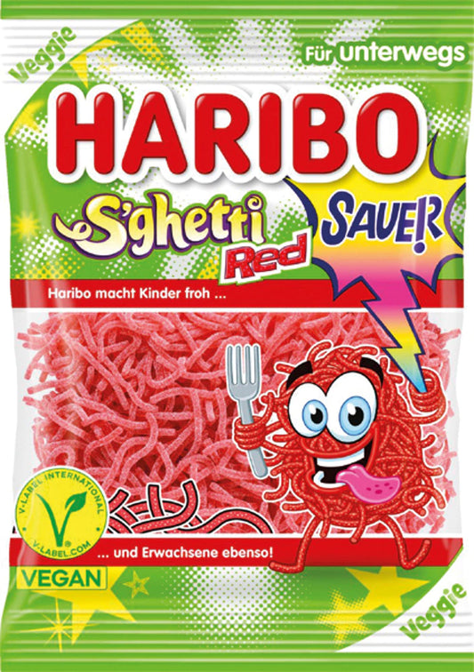 Haribo S'ghetti Rouge 85g