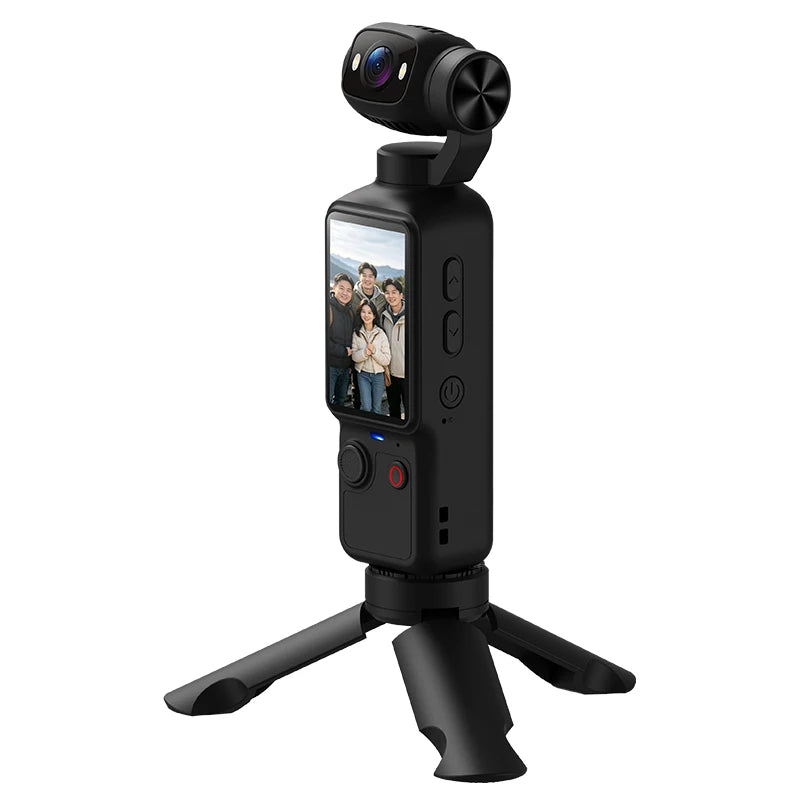 360° Action & Sports Camera with Fill Light Support Max 128GB Memory Action Cam