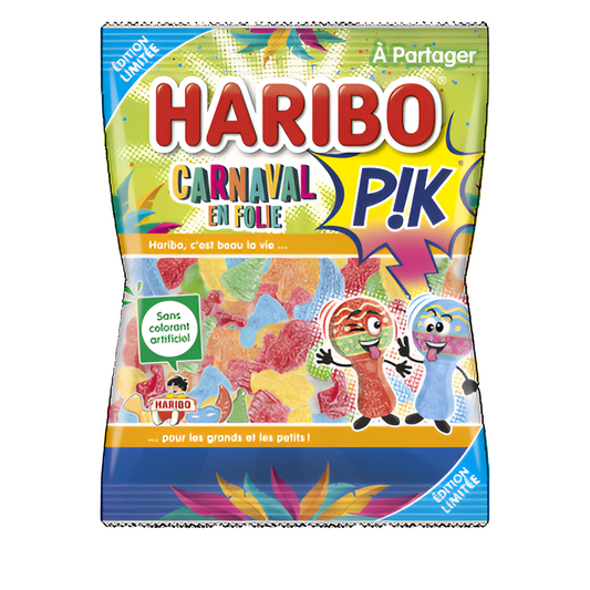 Haribo Carnaval en folie PIK 180gr
