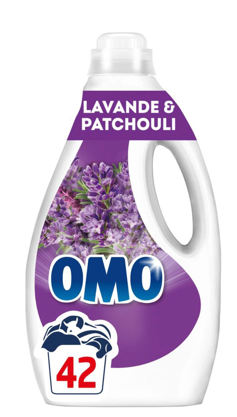 Omo lavande & patchouli 42 lavages