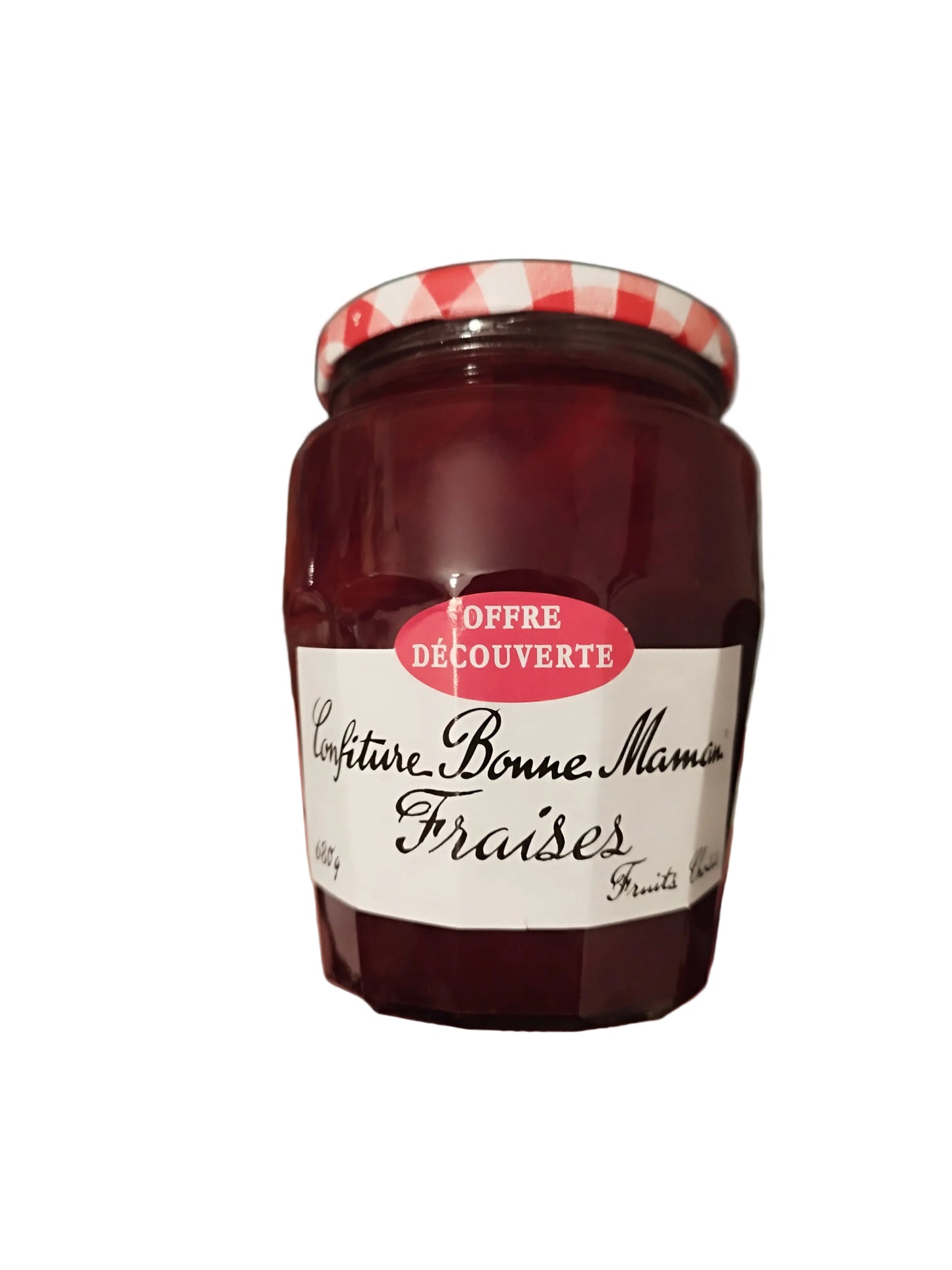 Confiture Bonne Maman fraises 680gr