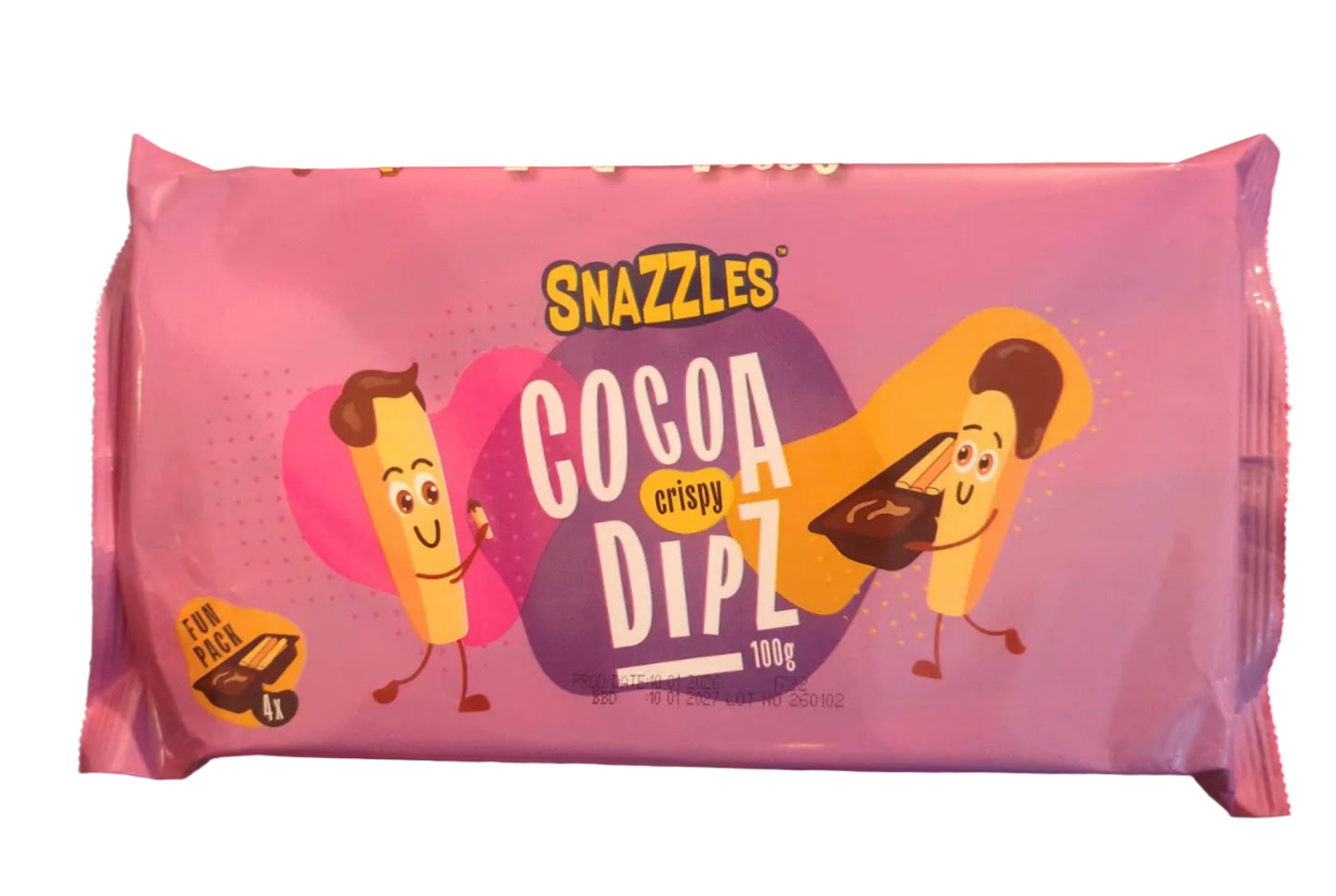 Crispy dipz chocolat