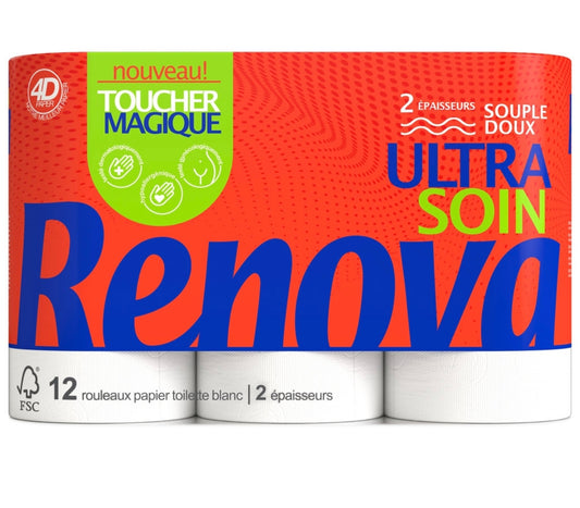 Papier renova toilette x12