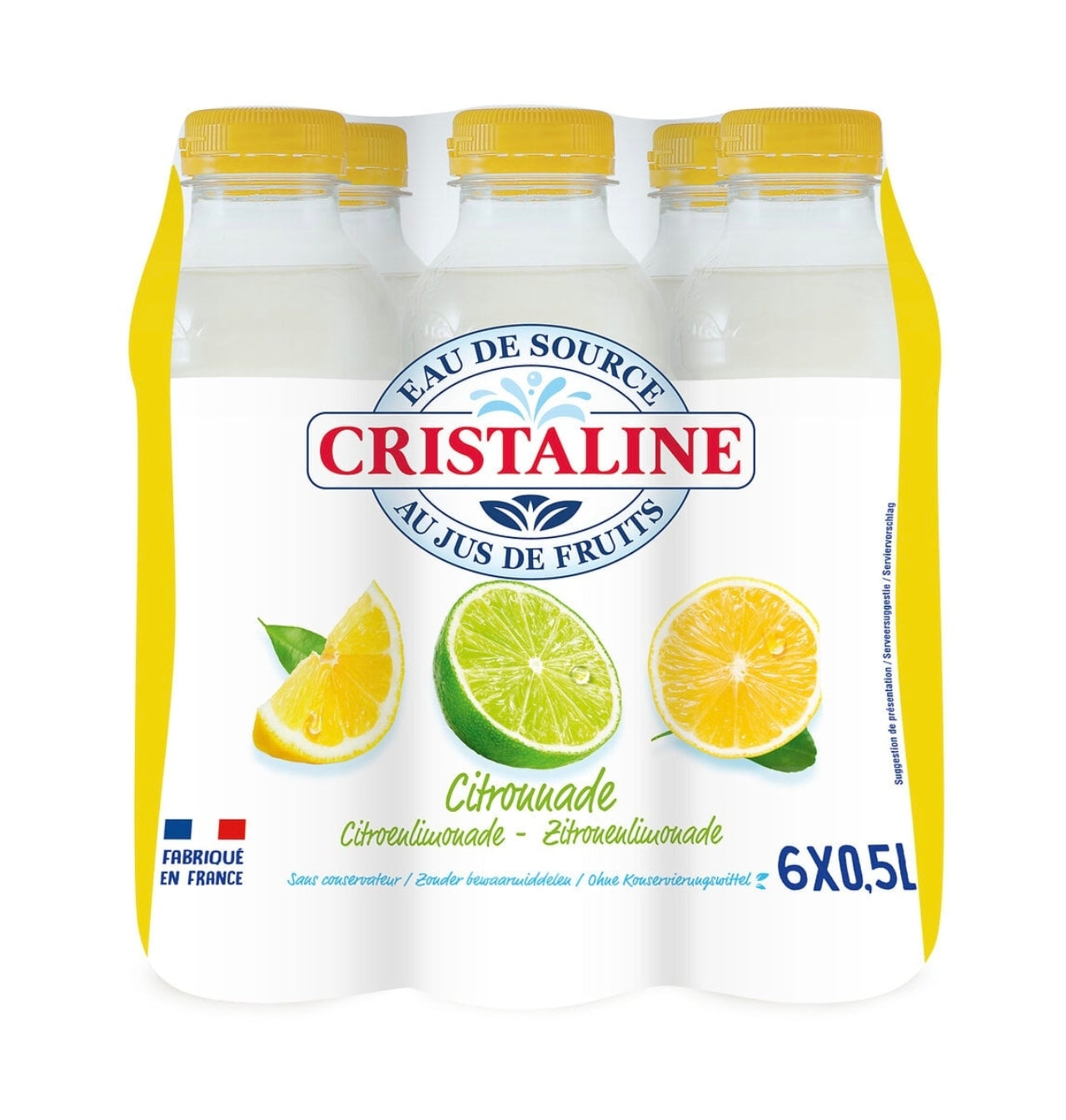 Cristaline citron 6x50cl