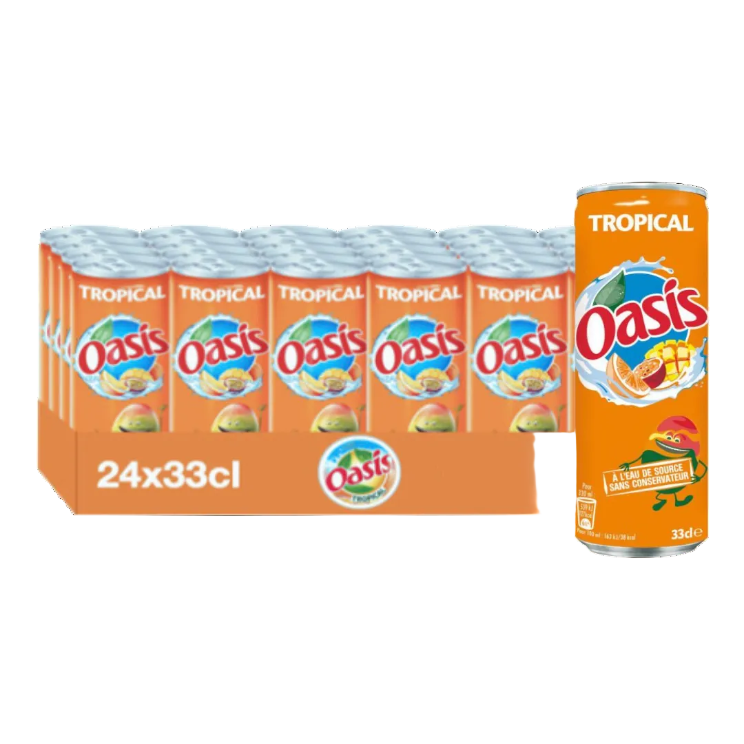 OASIS aux fruits Tropical 24x33cl