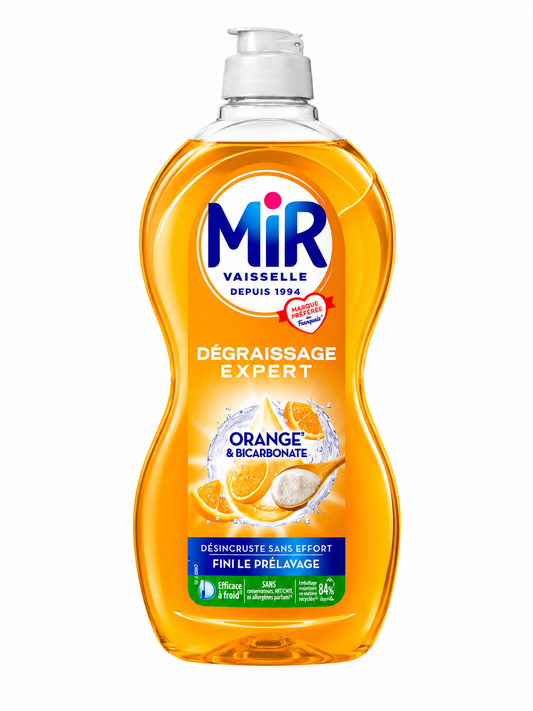 Mir produit vaisselle orange 450ml