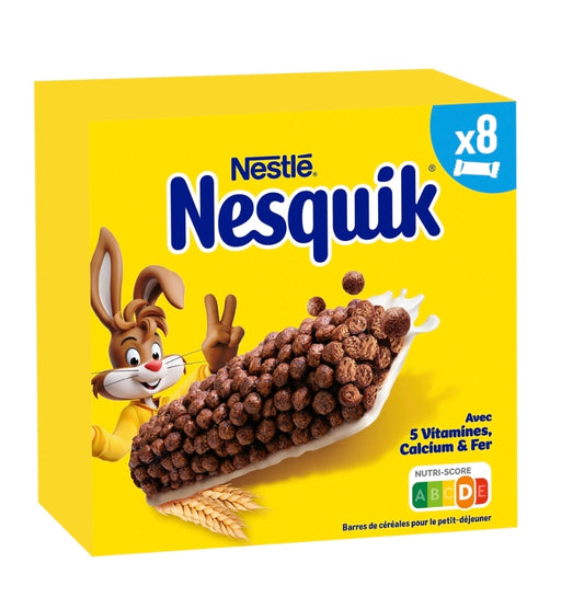 NESQUIK Barres de céréales x8