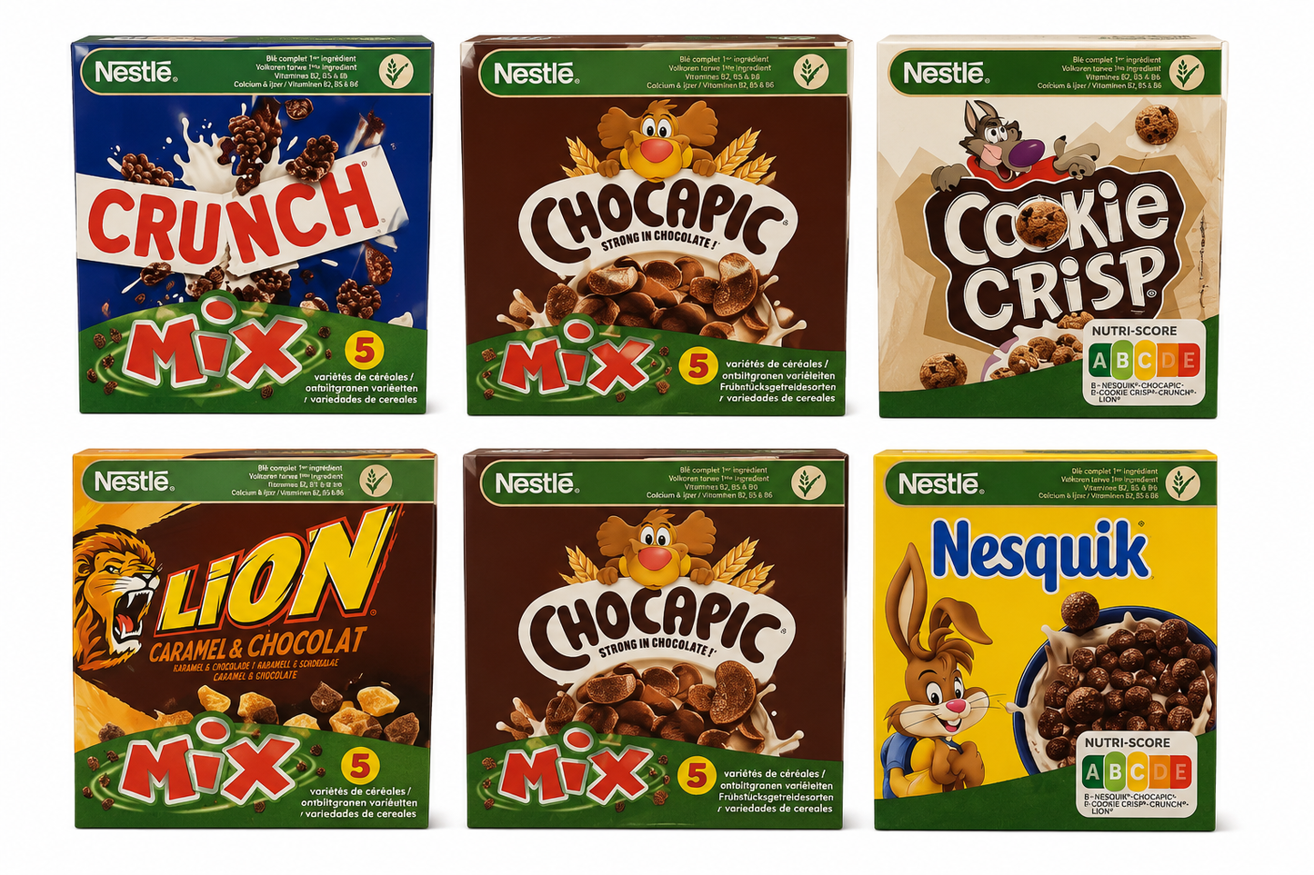 Nestlé mix céréales 6x30gr
