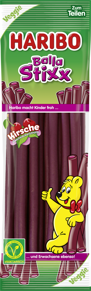 Haribo Balla Stixx Cerise 200gr