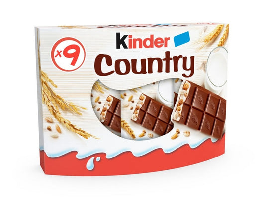 Kinder country x9