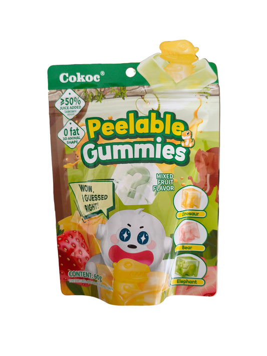 Peelable Gummies mixed fruit