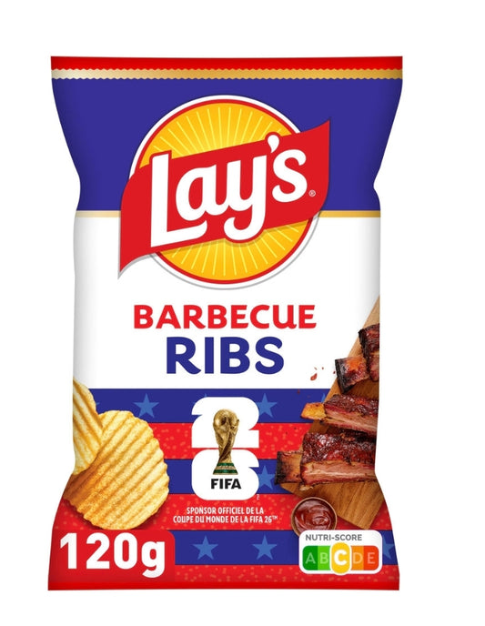 Lay's barbecue ribs 120gr