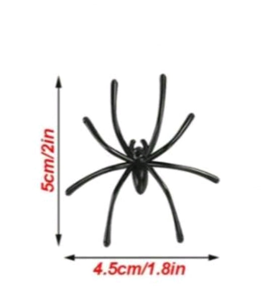 100g Toiles d'araignée Décorations d'Halloween avec Araignées Super Extensibles