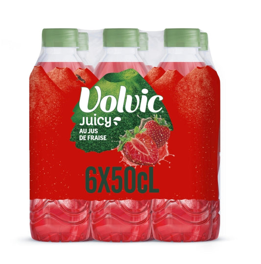 Volvic fraise 6x50cl
