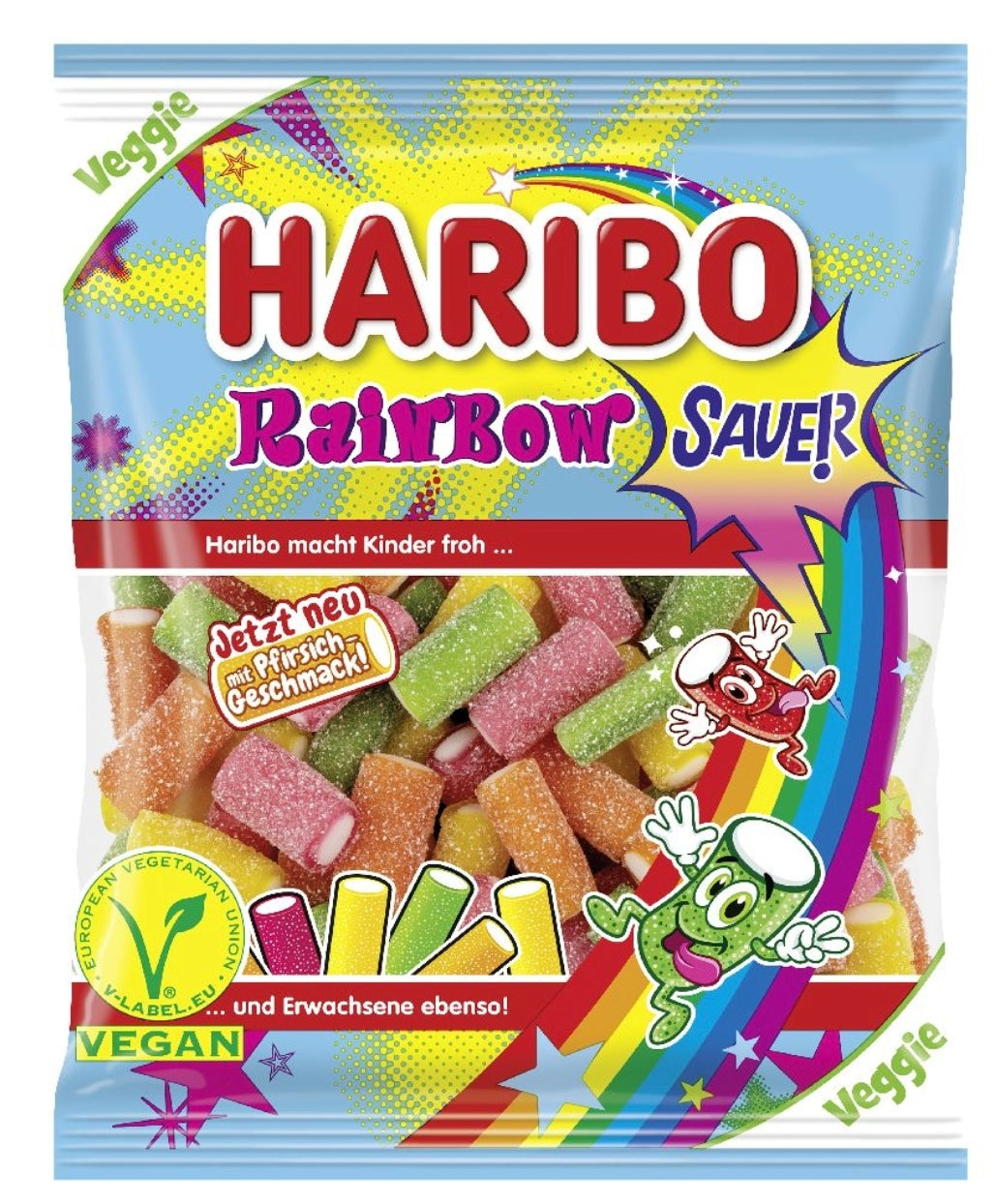 Haribo Rainbow Fizz 160 g