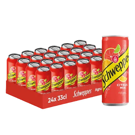 Schewp agrumes pack 24x33cl