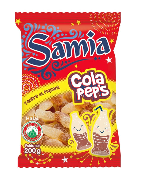 SAMIA Bonbons coca peps 200gr