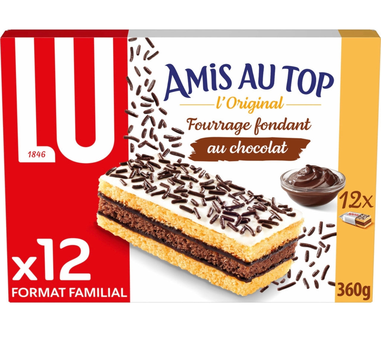 Lu napolitain format familial x 12