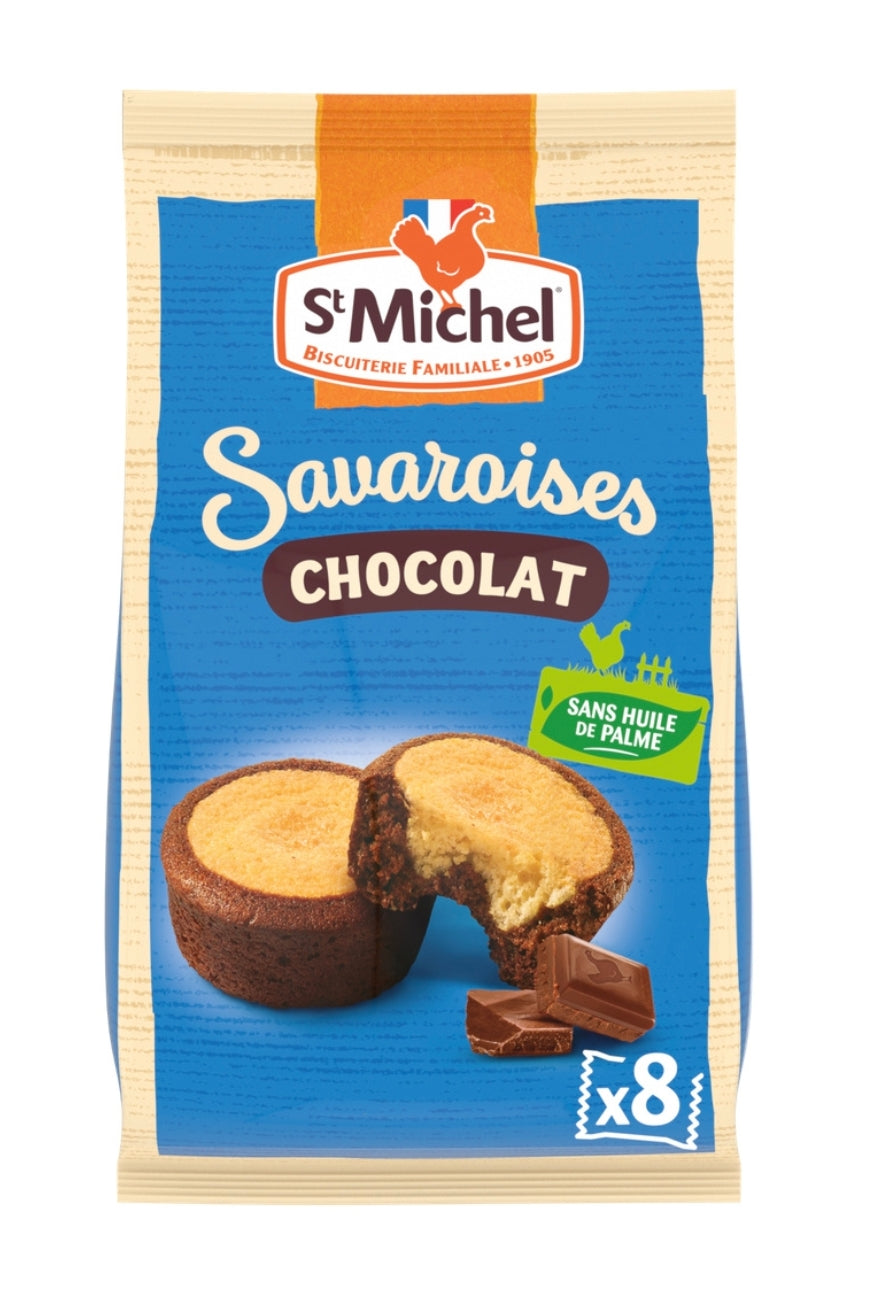 ST MICHEL Gâteaux savaroises au chocolat  x8 - 220g