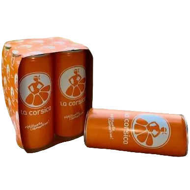 La Corsica pétillante clémentine Pack de 4x33cl