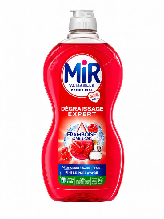 Mir produit vaisselle framboise 450ml