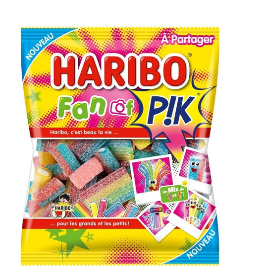 HARIBO Fan of p!k bonbons acidulés 200gr