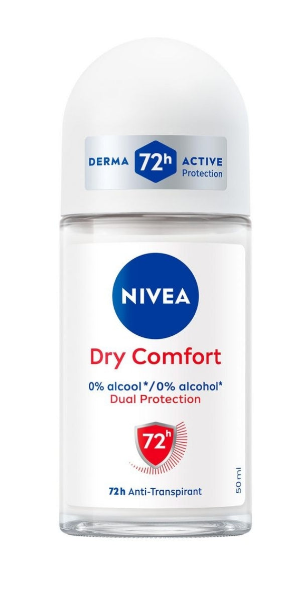 NIVEA Déodorant bille anti-transpirant dry comfort