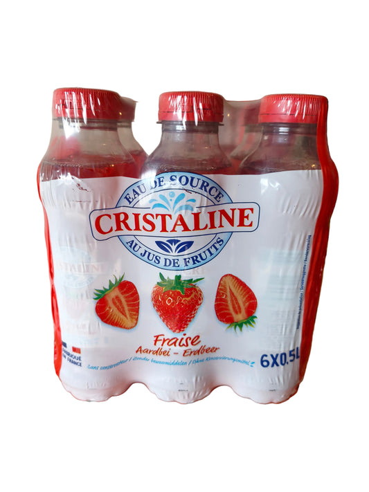 Cristaline fraise 6x50cl