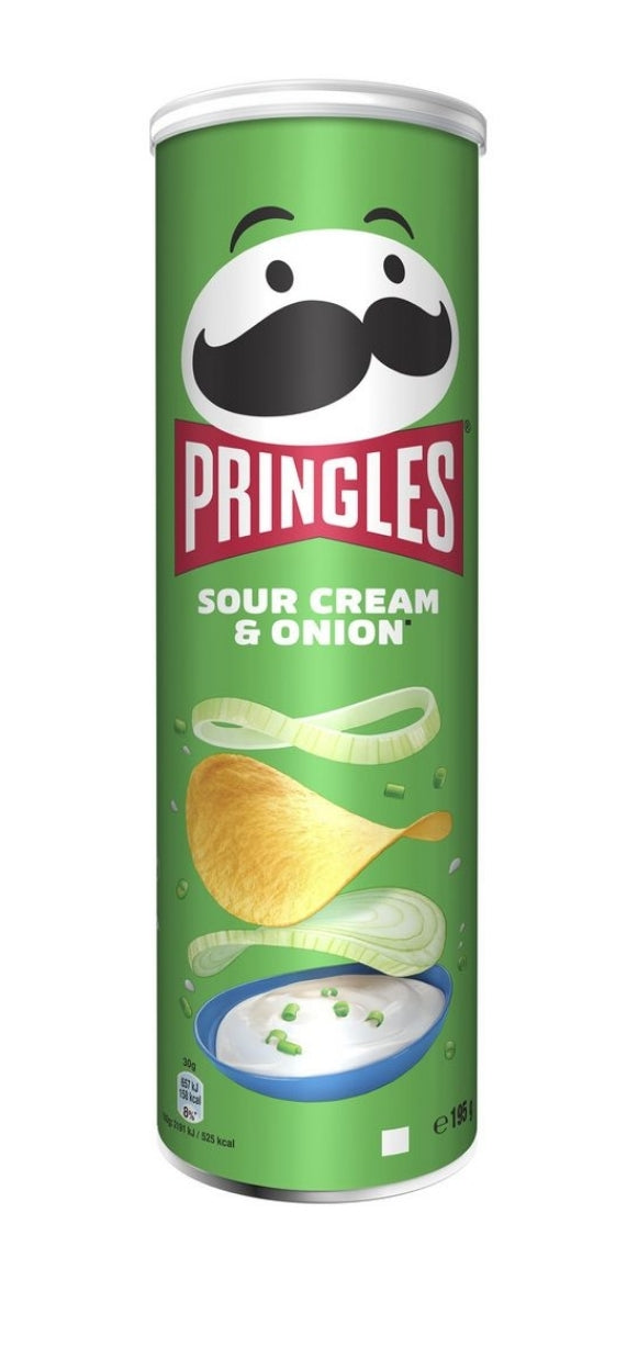 Pringles cream&oignon 195gr