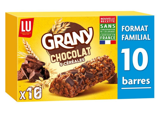 Grany barres au chocolat x10