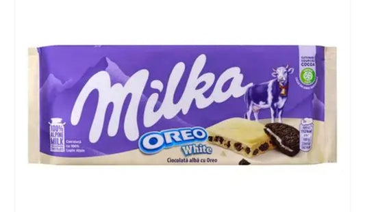 Lot de 4 Milka Oreo white