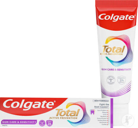 COLGATE Total dentifrice active prévention soin gencives 75gr