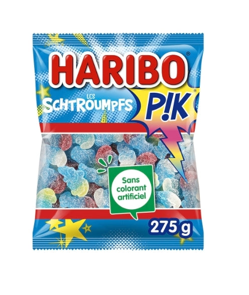 Bonbons acidulés les Schtroumpfs 275gr