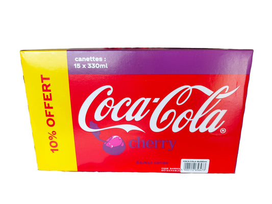 Coca cola cherry 15x33cl