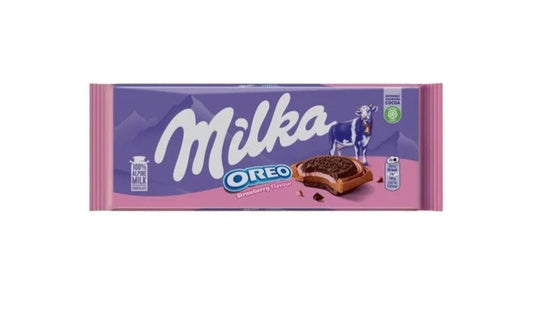 Lot de 4 Milka fraise