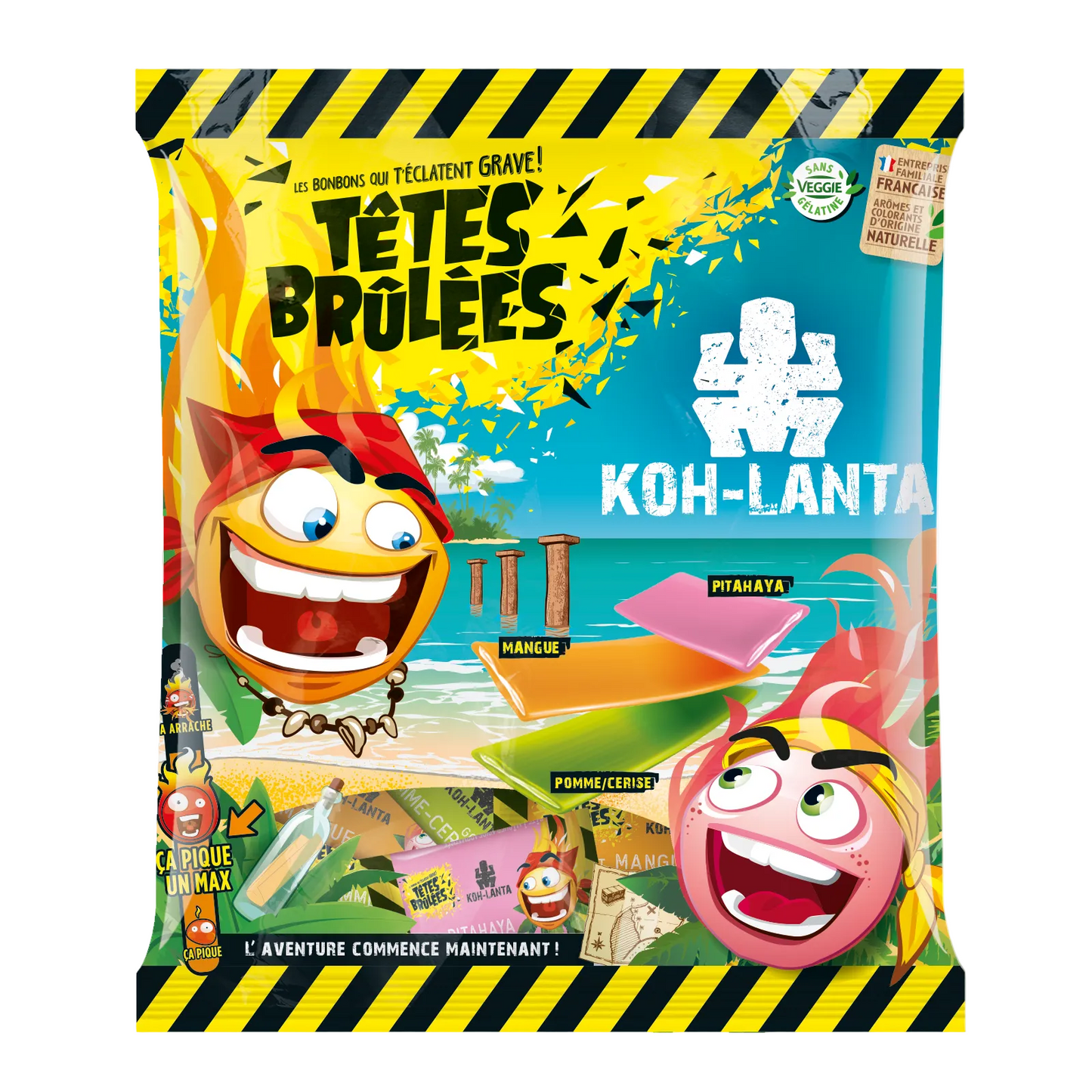 Têtes brûlées koh lanta 200gr