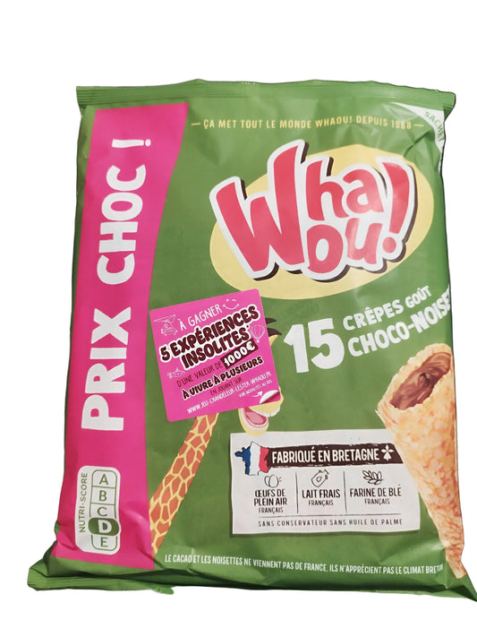 Crêpes chocolat noisettes x15