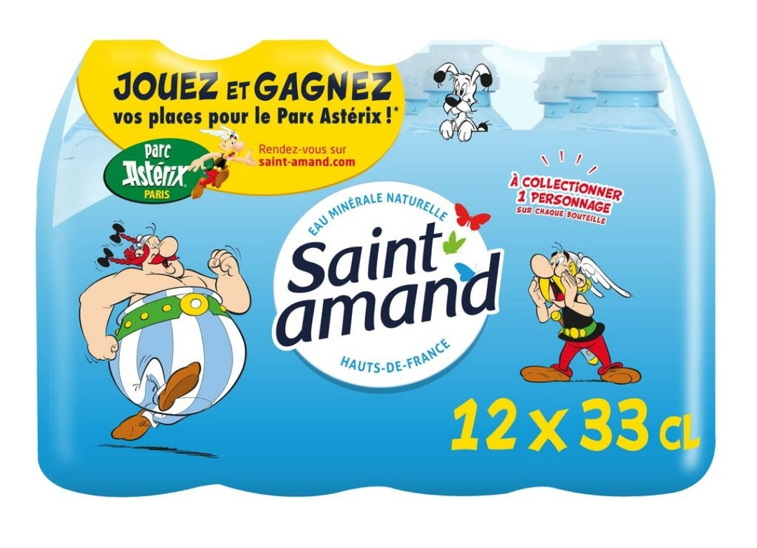 SAINT AMAND Eau minérale naturelle plate bouchon sport
