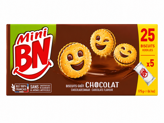 Bn mini chocolat x25