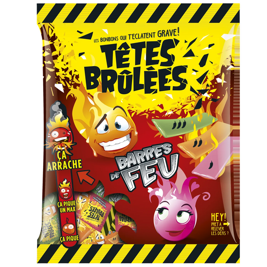 Têtes brûlées barres de feu 200gr