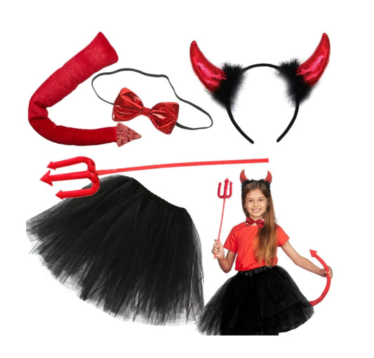 Costume diable d'halloween